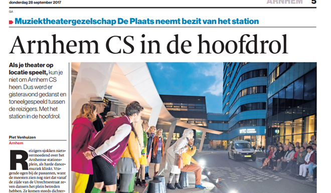 Arnhem CS in de hoofdrol, met Schudden