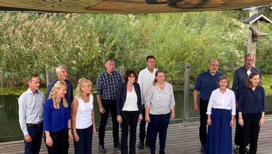 Schudden in het Horsterpark