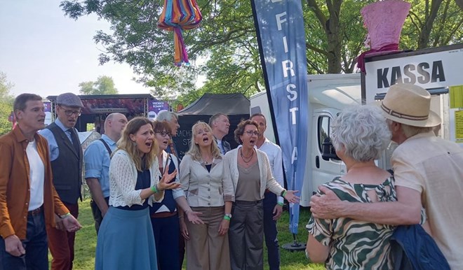 Zilver Schudden bij Zilver Sonsbeek